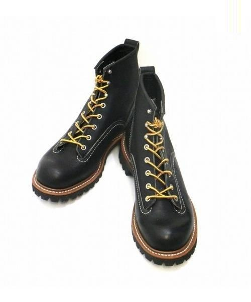中古 古着通販 Redwing レッドウィング ラインマンブーツ ブラック サイズ Us10 Lineman Lug2935 ブランド 古着通販 トレファク公式 Trefac Fashion