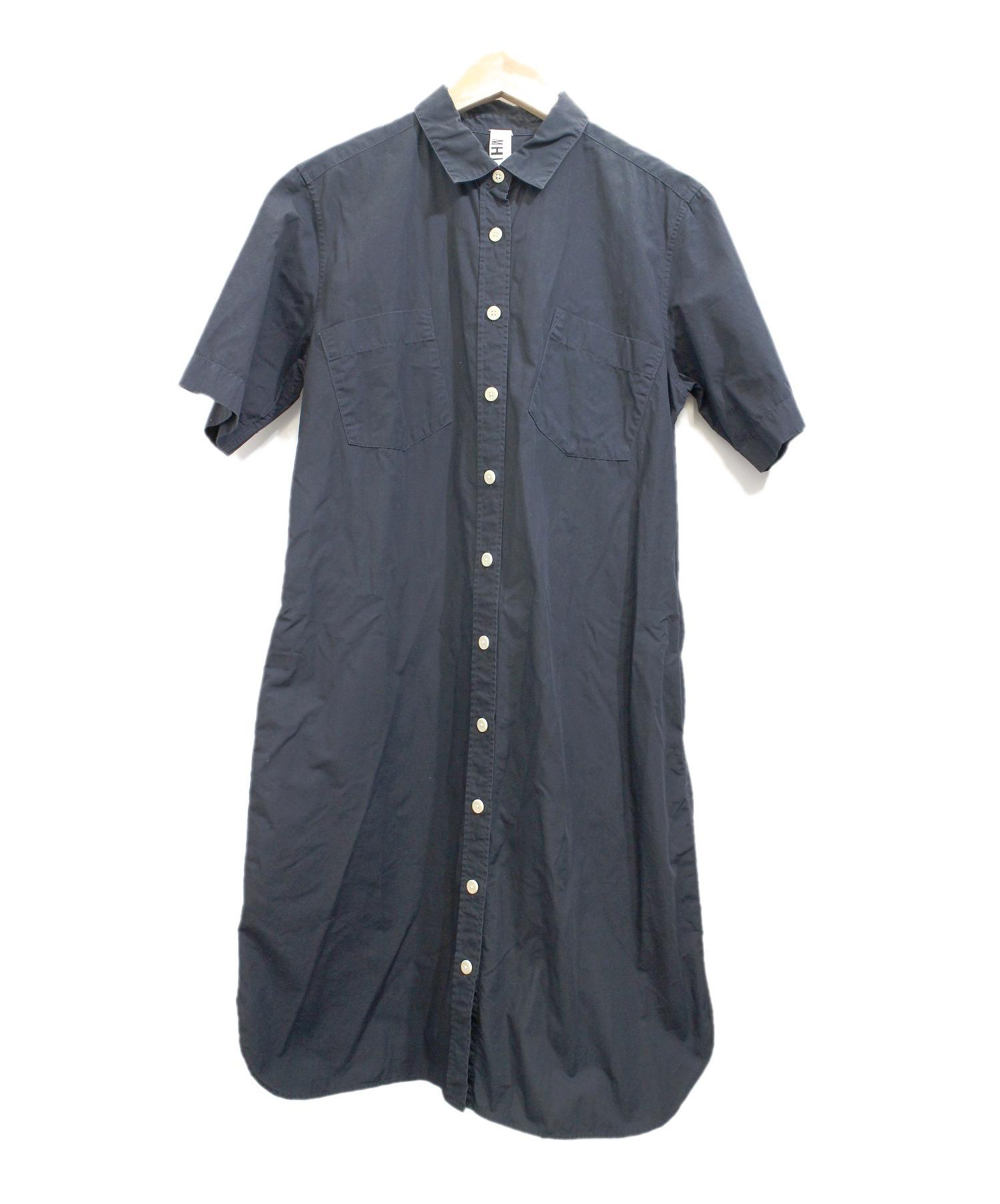 中古 古着通販 Mhl エムエイチエル シャツワンピース サイズ 2 ブランド 古着通販 トレファク公式 Trefac Fashion