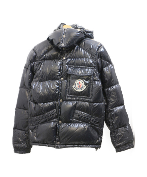 MONCLER（モンクレール）MONCLER (モンクレール) ダウンジャケット ブラック サイズ:0 K2の古着・服飾アイテム