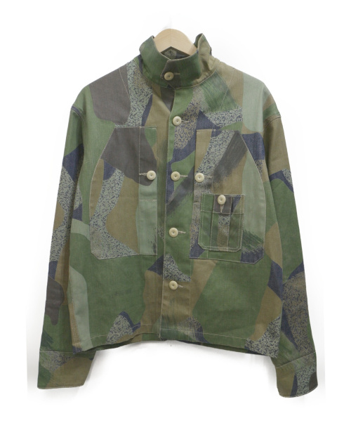 short camouflage jacket