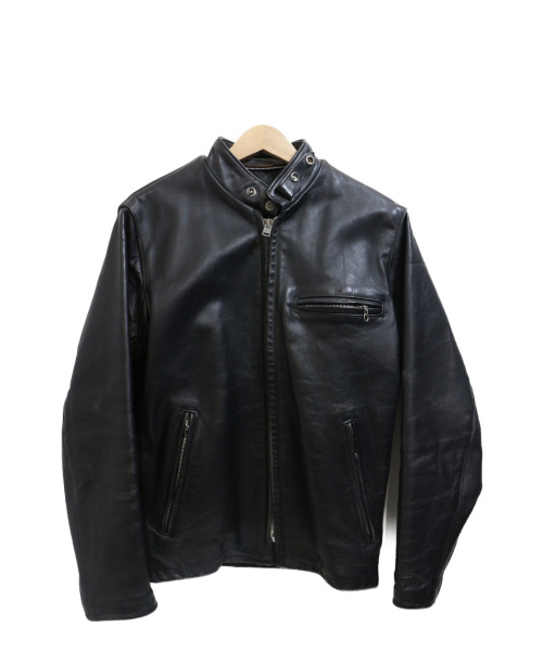 中古 古着通販 Schott ショット ライダースジャケット ブラック サイズ 36 ブランド 古着通販 トレファク公式 Trefac Fashion