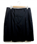 COMME des GARCONS HommePlus（コムデギャルソンオムプリュス）の古着「スカート」｜ブラック