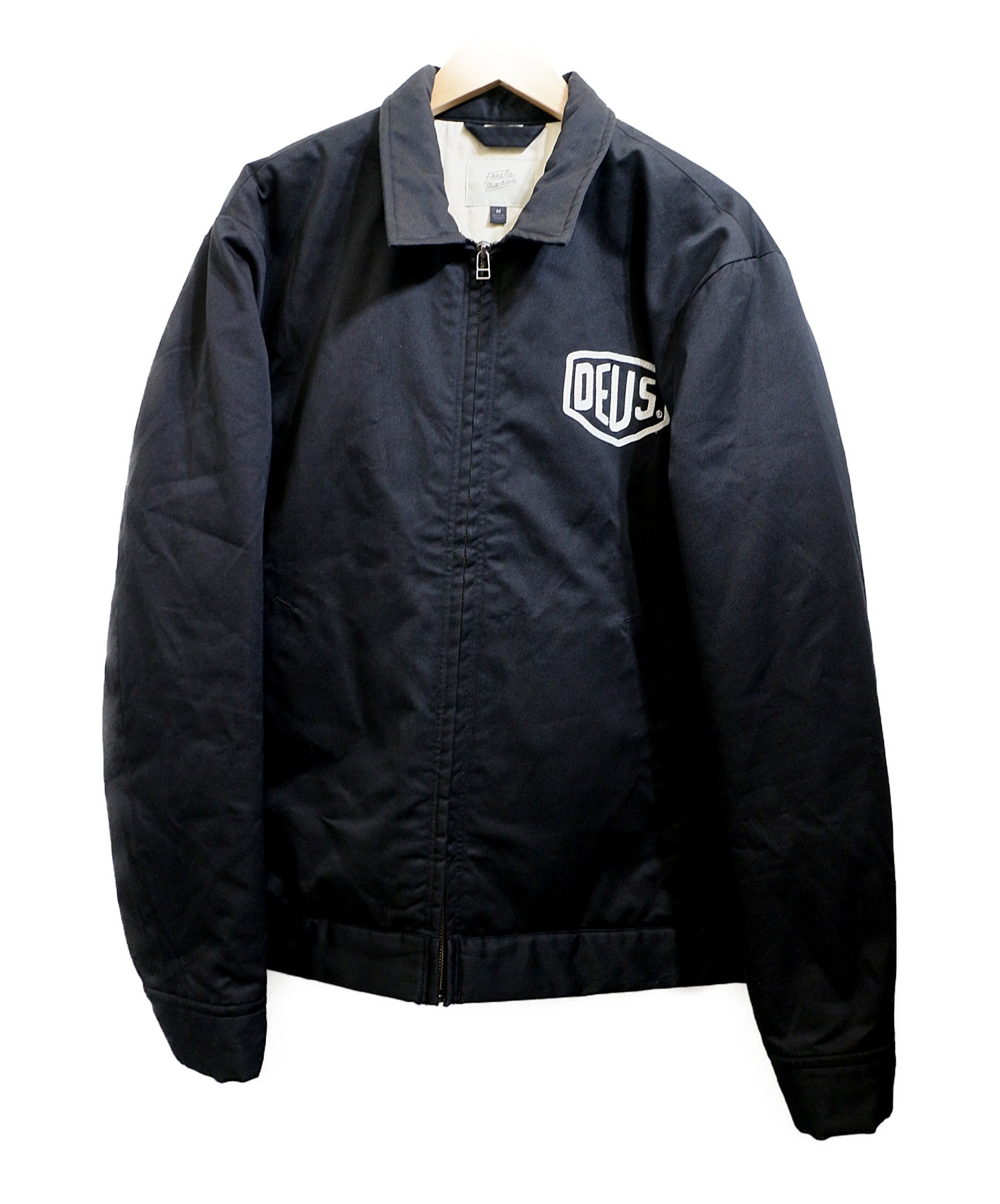 中古 古着通販 Deus Ex Machina デウスエクスマキナ 中綿ワークジャケット ブラック サイズ M Dmw ブランド 古着通販 トレファク公式 Trefac Fashion