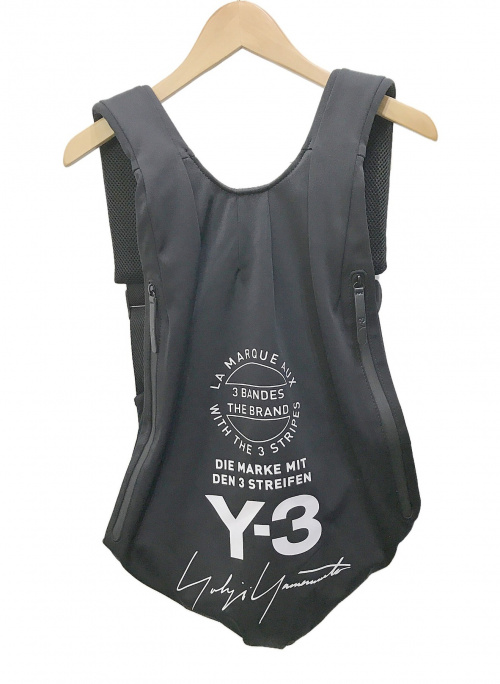 Y-3（ワイスリー）Y-3 (ワイスリー) BACKPACK ブラックの古着・服飾アイテム