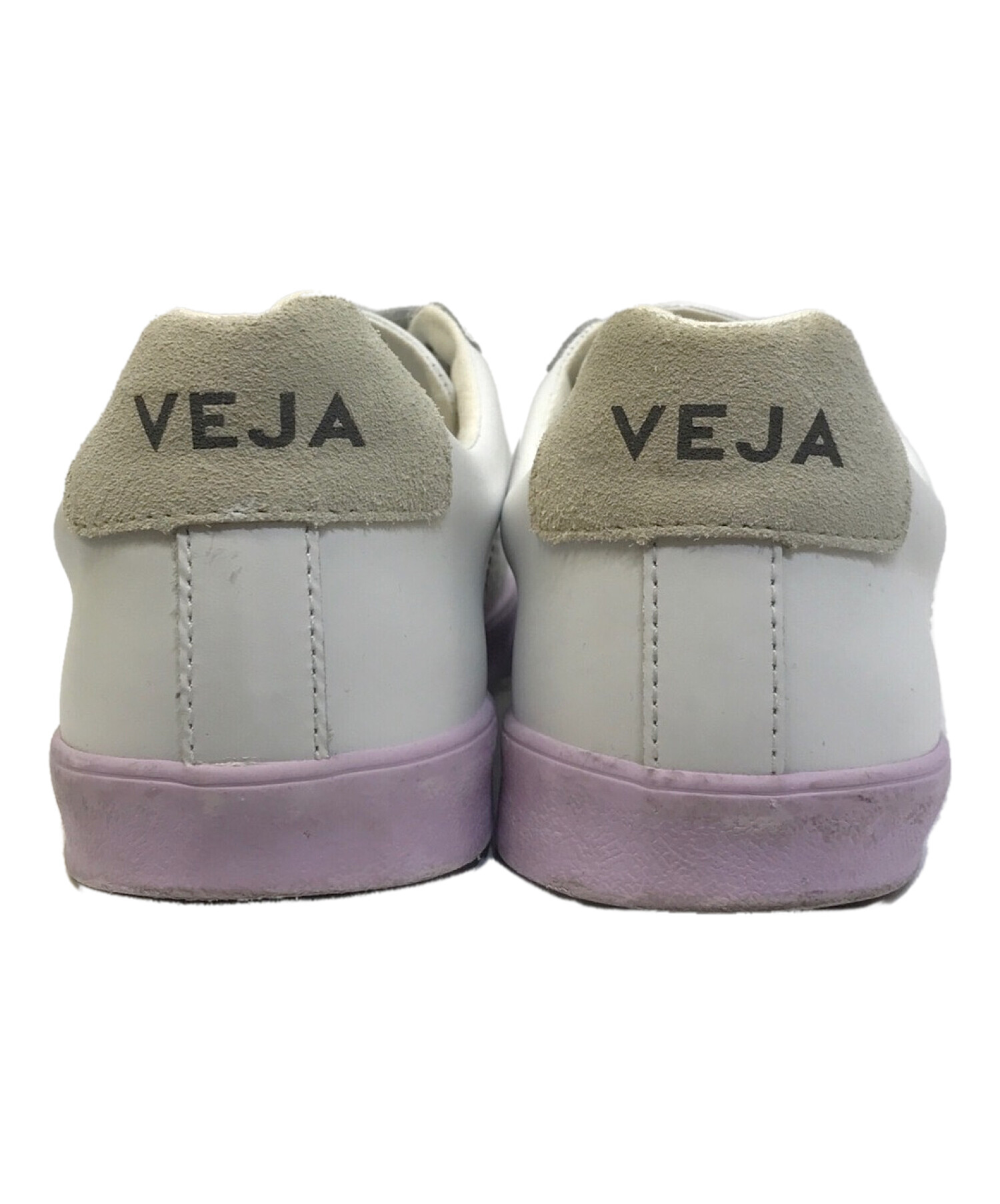 VEJA　 (ヴェジャ) 3-LOCKスニーカー ホワイト×ピンク サイズ:26.5