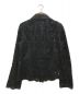 伊太利屋 (イタリヤ) スパンコールジャケット ブラック サイズ:9：4800円