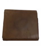 Whitehouse Cox（）の古着「COMPACT WALLET  VINTAGE BRIDLE」｜ブラウン