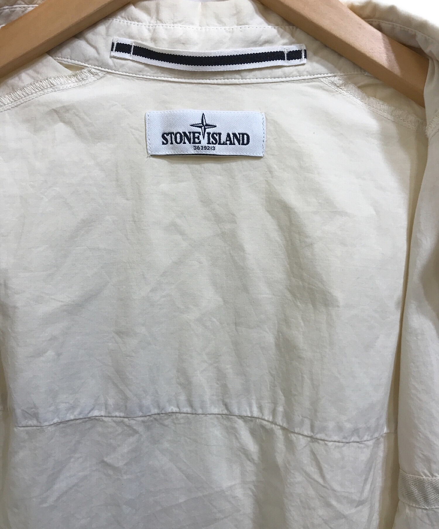 中古・古着通販】STONE ISLAND (ストーンアイランド) ジップシャツ 