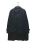 UNDERCOVER（アンダーカバー）の古着「バックプリントステンカラーコート」｜ブラック