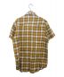 TMT (ティーエムティー) オンブレチェックショートシャツ イエロー サイズ:XL：2980円