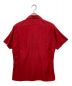 ARROW (アロー) 60'sオープンカラーシャツ レッド サイズ:M：7800円