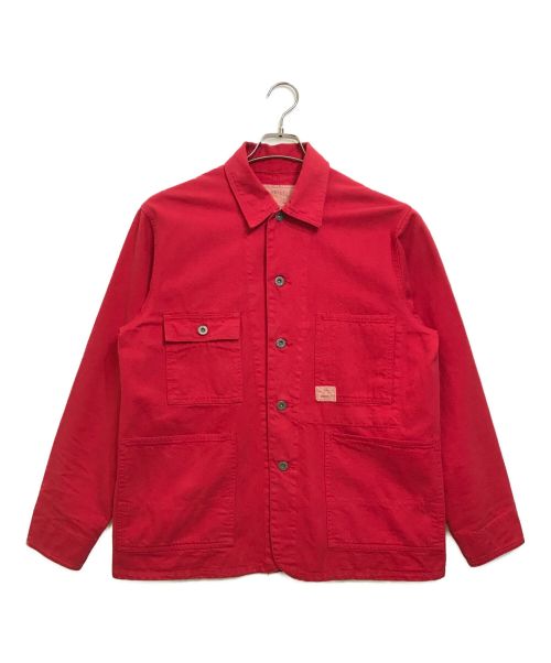 LEVI'S（リーバイス）LEVI'S (リーバイス) カラーデニムジャケット レッド サイズ:Mの古着・服飾アイテム