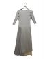 HER LIP TO (ハーリップトゥ) Ribbed Knit Dress ライトグレー サイズ:M：4800円