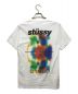 stussy (ステューシー) プリントTシャツ ホワイト サイズ:S：3980円