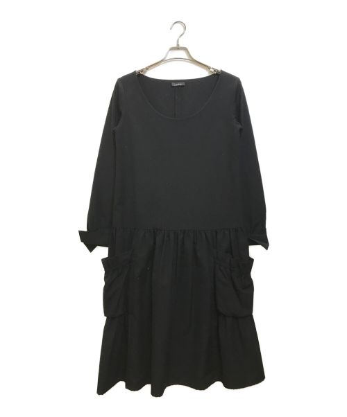 LIMI feu（リミフゥ）LIMI feu (リミフゥ) ポケットドレス ブラック サイズ:不明の古着・服飾アイテム