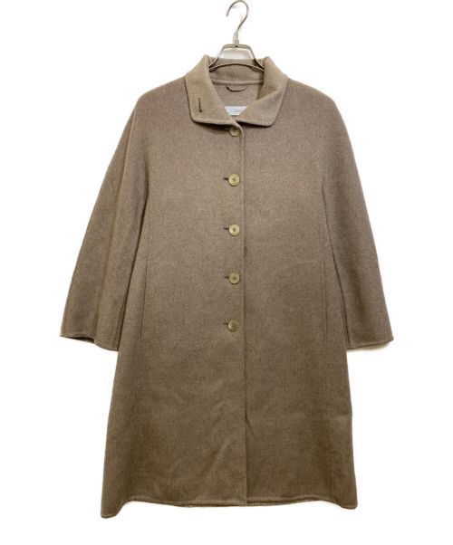 HERNO（ヘルノ）HERNO (ヘルノ) カシミヤミンクコート ベージュ サイズ:40の古着・服飾アイテム