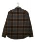 SUPREME (シュプリーム) Plaid Flannel Shirt ブラウン サイズ:M：12800円