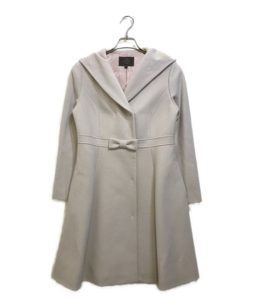 TOCCA（トッカ）TOCCA (トッカ) ウエストリボンAラインコート ピンク サイズ:2の古着・服飾アイテム
