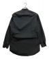 ALMOSTBLACK (オールモストブラック) ショルダーカットシャツ ブラック サイズ:L：5000円