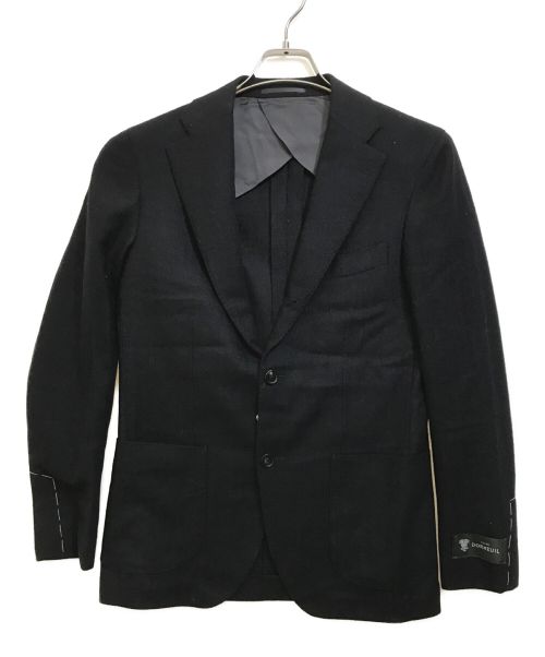 EDIFICE（エディフィス）EDIFICE (エディフィス) カシミヤ混ウールテーラードジャケット ブラック サイズ:Sの古着・服飾アイテム
