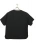 TACASI (タキャシ) ウール半袖カットソー ブラック サイズ:48：4800円