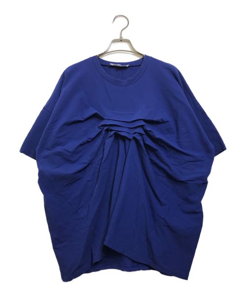 ENFOLD（エンフォルド）ENFOLD (エンフォルド) デザインカットソー ブルー サイズ:38の古着・服飾アイテム