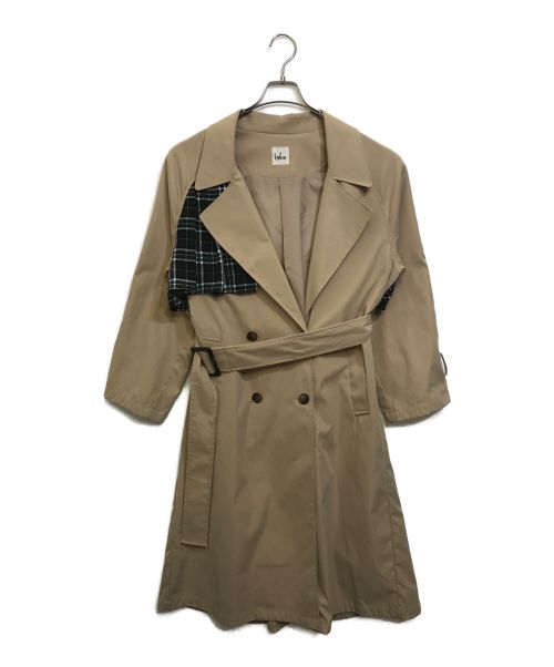 idem（イデム）idem (イデム) zephyr trench coat ベージュ サイズ:Fの古着・服飾アイテム