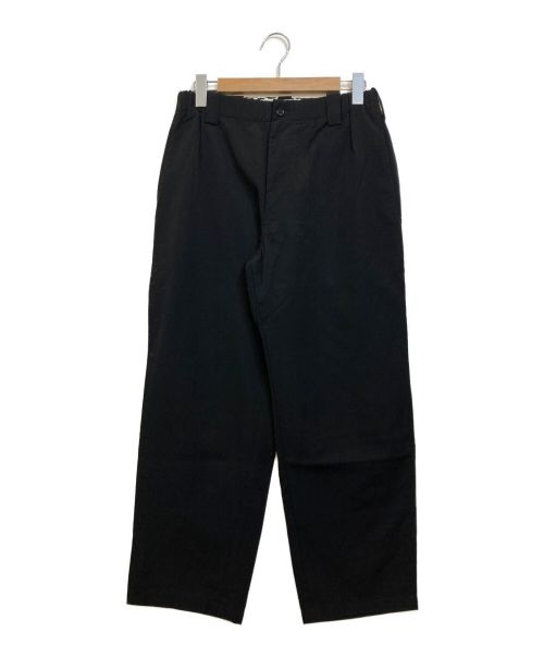 Y's（ワイズ）Y's (ワイズ) ウエストゴムウールワイドパンツ ブラック サイズ:4の古着・服飾アイテム