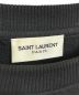 中古・古着 Saint Laurent Paris (サンローランパリ) Logo sweatshirt ブラック サイズ:XS：17800円