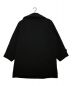 ADRER (アドラー) ビーバーメルトンオーバーPコート ブラック サイズ:XS：5800円