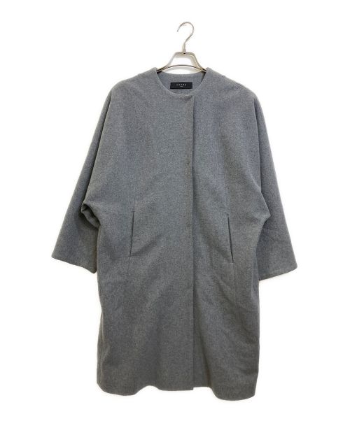 SACRA（サクラ）SACRA (サクラ) コクーンウールコート グレー サイズ:SIZE 38の古着・服飾アイテム