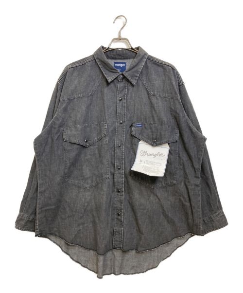 Wrangler（ラングラー）Wrangler (ラングラー) F/CE. (エフシーイー) 127MW デニムシャツ グレー サイズ:Mの古着・服飾アイテム