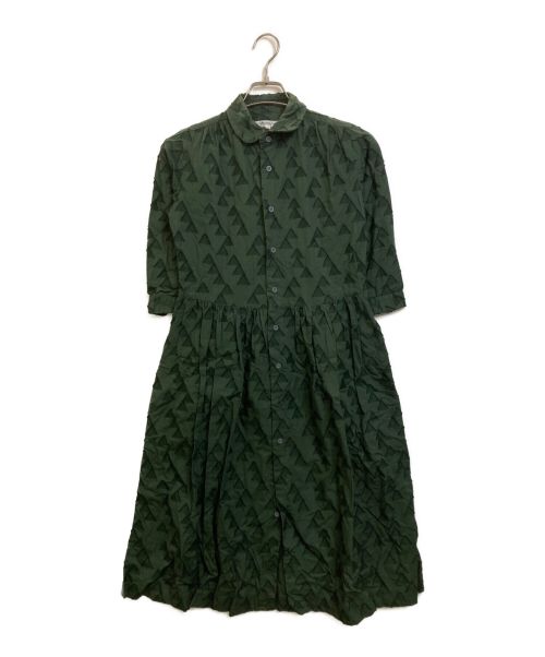 MORIKAGE SHIRT（モリカゲシャツ）MORIKAGE SHIRT (モリカゲシャツ) シャツワンピース グリーン サイズ:XSの古着・服飾アイテム