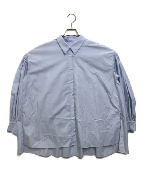 COCODEAL（ココディール）COCODEAL (ココディール) ボリュームスリーブオーバーシャツ ブルー サイズ:2の古着・服飾アイテム