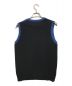 MARC JACOBS (マーク ジェイコブス) Kissers Vest ブルー×ブラック サイズ:M：17000円