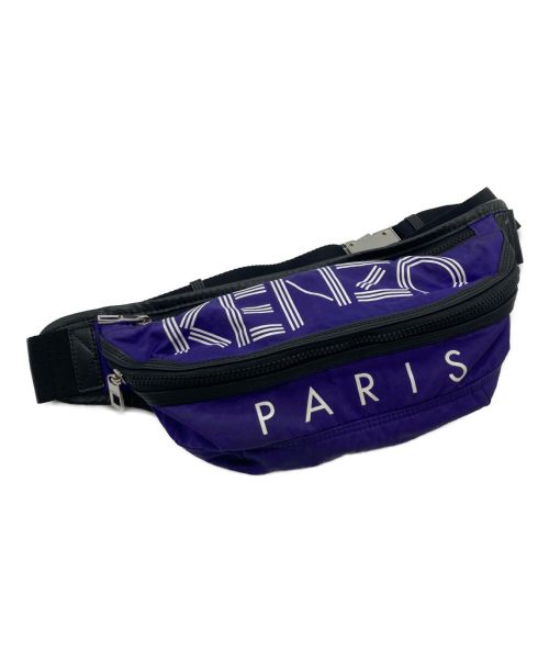 KENZO（ケンゾー）KENZO (ケンゾー) ウエストバッグ パープルの古着・服飾アイテム