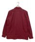 riprap (リップラップ) セミオープンカラーシャツ レッド サイズ:Ｍ 未使用品：5800円