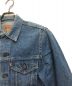 中古・古着 LEVI'S (リーバイス) デニムジャケット ブルー サイズ:36R：6800円