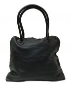 THE FACTORYザ ファクトリー）の古着「Silva Tote Bag Leather noir レザートートバッグ」｜ブラック