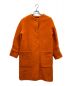 marimekko（マリメッコ）の古着「ネップコート」｜オレンジ