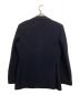 ICHORAI (イコライ) キャメル混ウールテーラードジャケット ネイビー サイズ:44：9800円