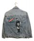 GUESS (ゲス) brandalised (ブランダライズド) GRAFFITI BY BANKSY Oversized Denim Jacket デニムジャケット インディゴ サイズ:48：7800円