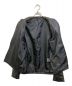 中古・古着 STUDIOUS (ステュディオス) ラムレザーライダースジャケット ブラック サイズ:4：9800円