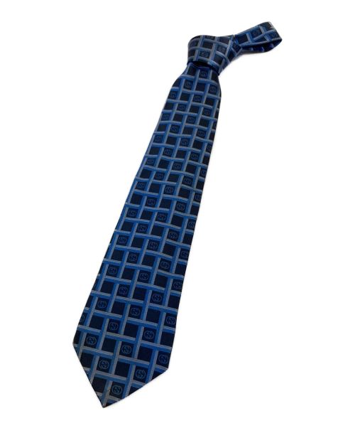 GUCCI（グッチ）GUCCI (グッチ) ネクタイ ブルー サイズ:表記無しの古着・服飾アイテム
