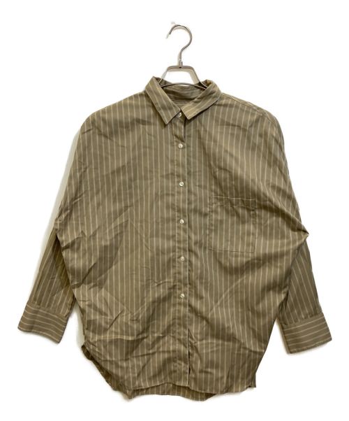 anuans（アニュアンス）anuans (アニュアンス) スタンダードシャツ ベージュ サイズ:FREEの古着・服飾アイテム