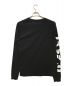 DIESEL (ディーゼル) ロングスリーブTシャツ ブラック サイズ:L：4800円