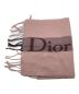Christian Dior (クリスチャン ディオール) マフラー ピンク：5800円