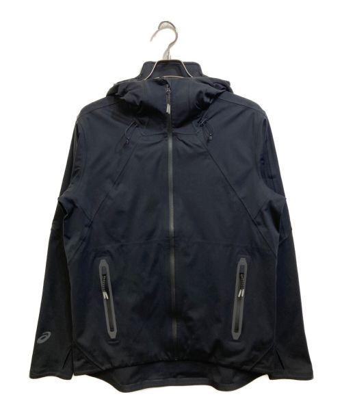 asics（アシックス）asics (アシックス) ランニングMETARUNジャケット ブラック サイズ:Lの古着・服飾アイテム