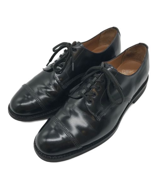 SANDERS（サンダース）SANDERS (サンダース) Military Derby Shoe レザーシューズ ブラック サイズ:8の古着・服飾アイテム