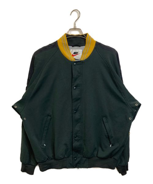 NIKE（ナイキ）NIKE (ナイキ) 90'sスウェットブルゾン グリーン サイズ:Lの古着・服飾アイテム